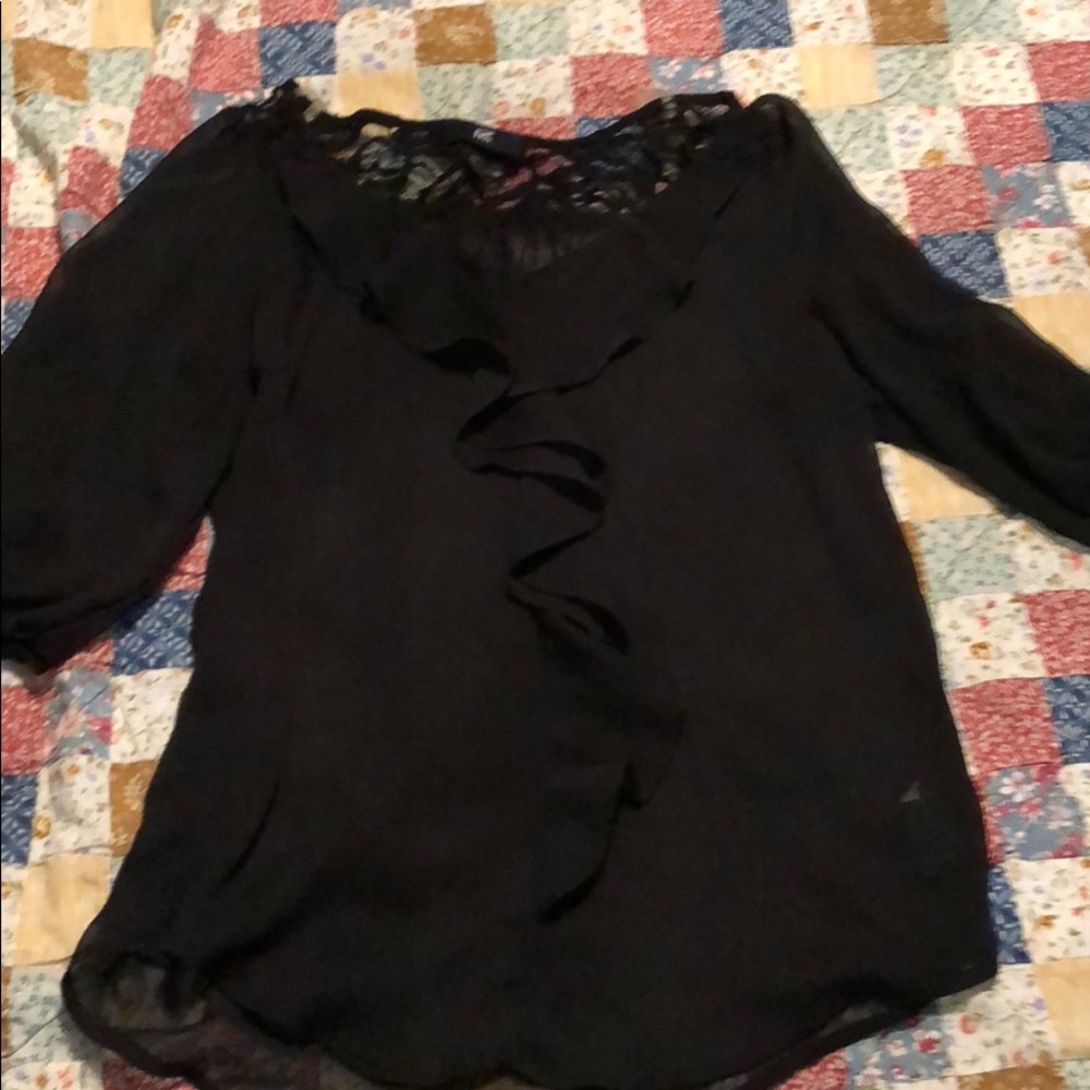 Sheer blouse